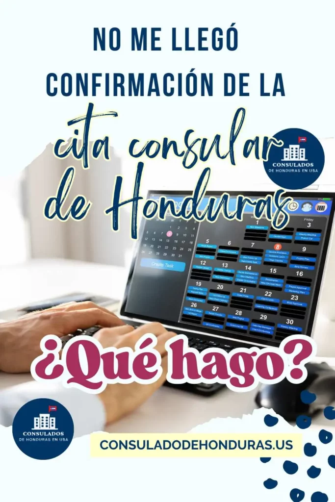 confirmar cita pasaporte