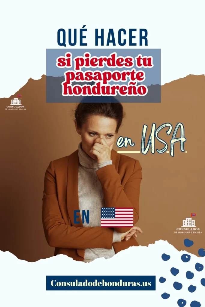 que hago si perdi mi pasaporte