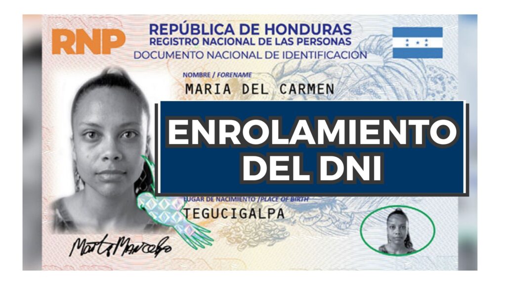 Enrolamiento del DNI en el consulado de Honduras en USA