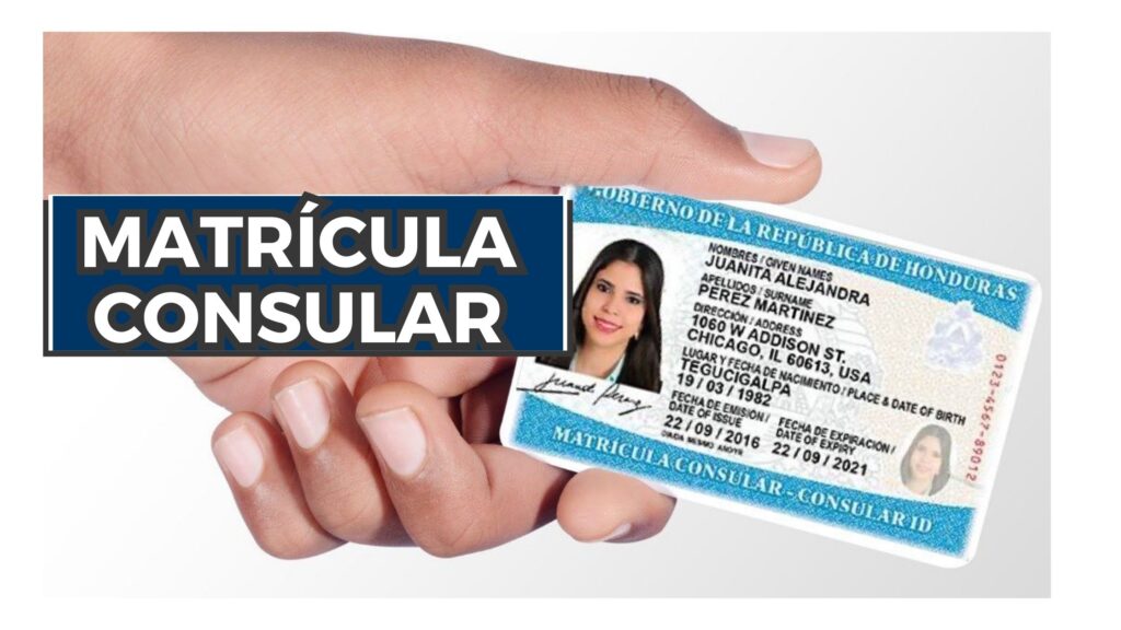 matrícula consular de honduras en estados unidos