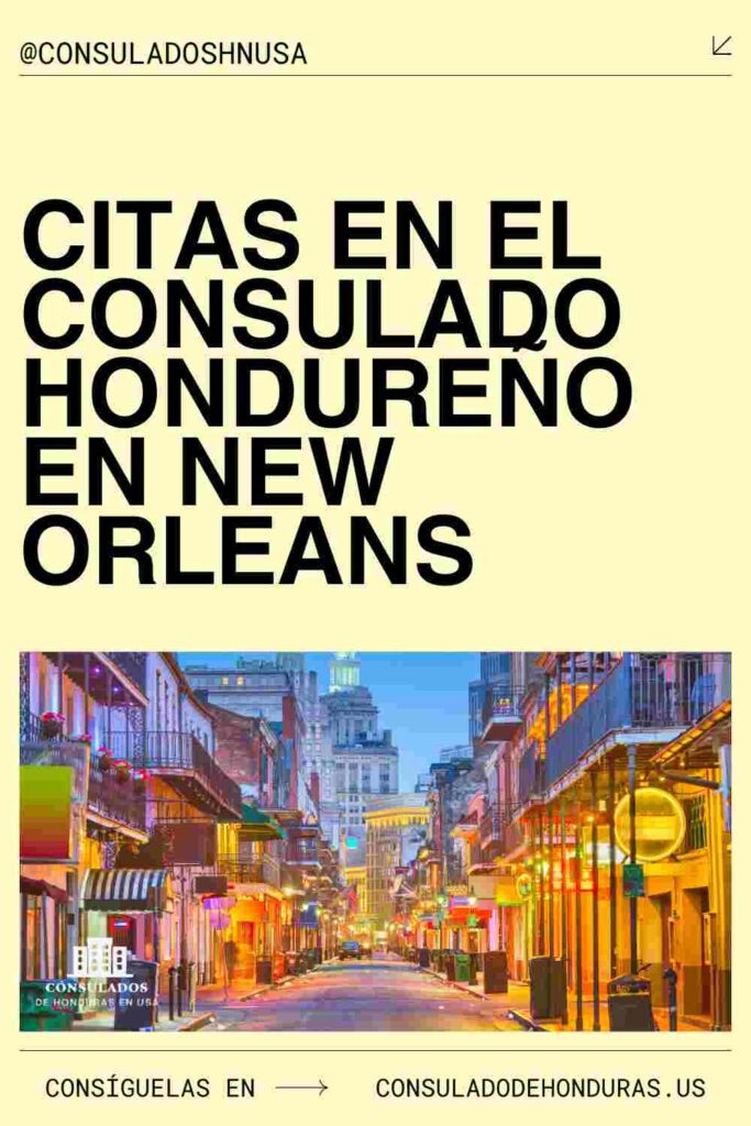 consulado hondureño en new orleans