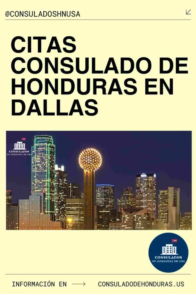 citas para pasaporte hondureño en dallas, tx