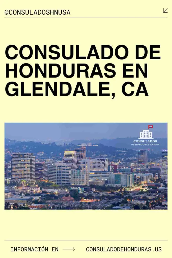 consulado de honduras glendale