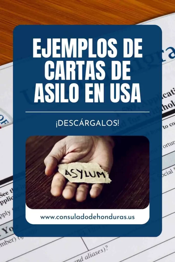 cartas asilo politico descargar