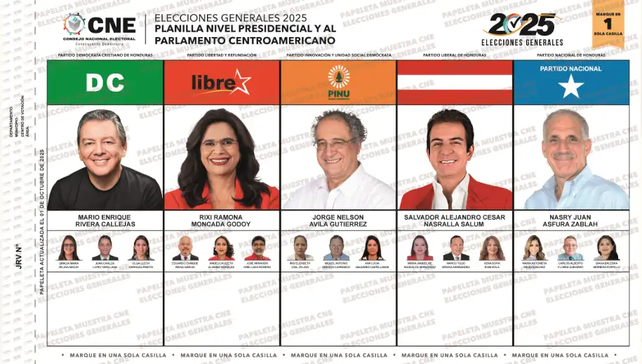 como votar desde estados unidos para honduras 2025