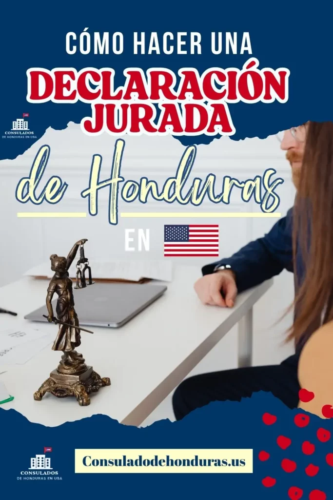 declaracion jurada honduras