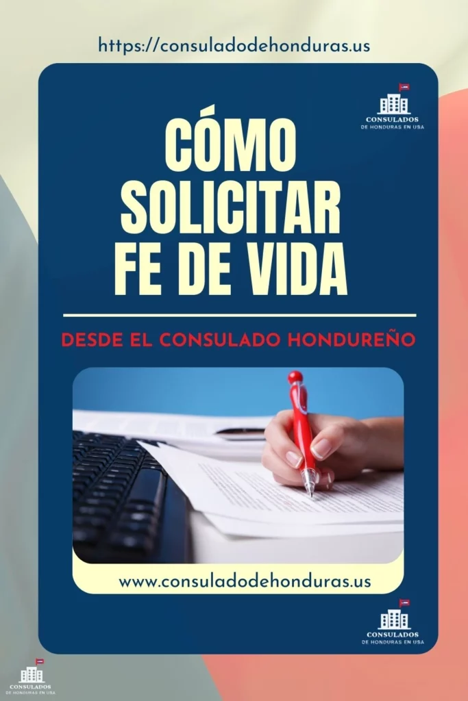 fe de vida en estados unidos